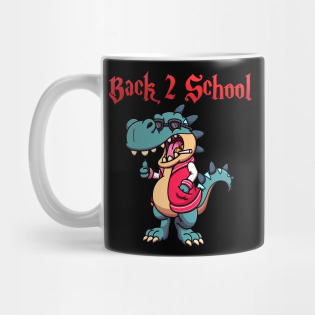 Back 2 School Tyrannosaurus Rex by TheMaskedTooner